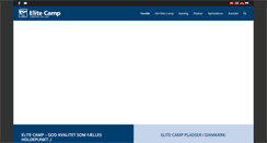 Desktop Screenshot of elitecamp.dk